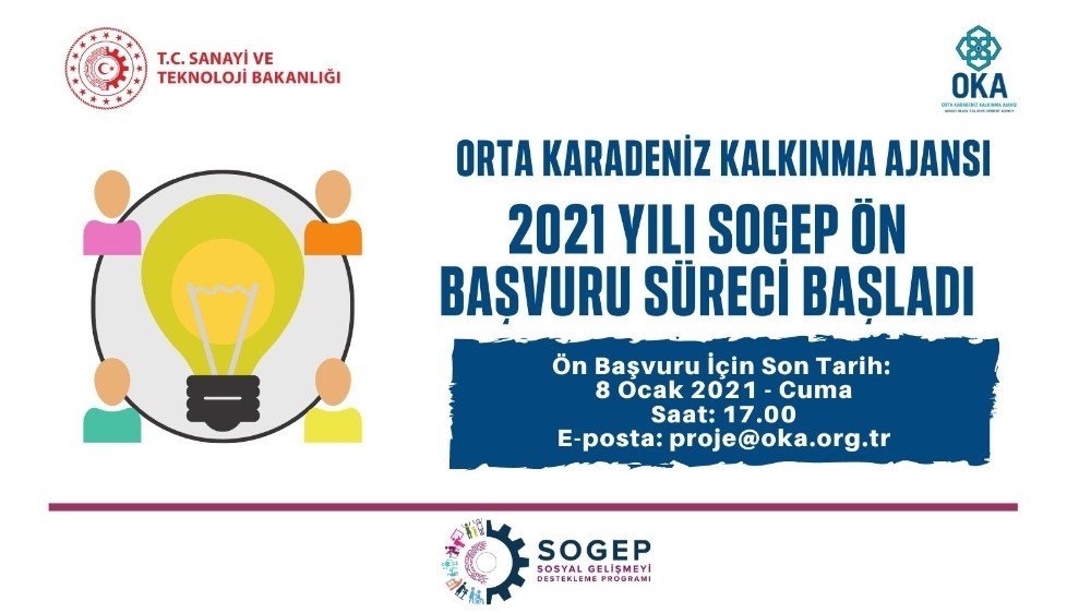 Oka 2021 Yılı Sogep Ön Başvuru Süreci Başladı