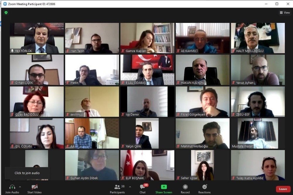 Beü’de “erişilebilirlik" Toplantısı Düzenlendi