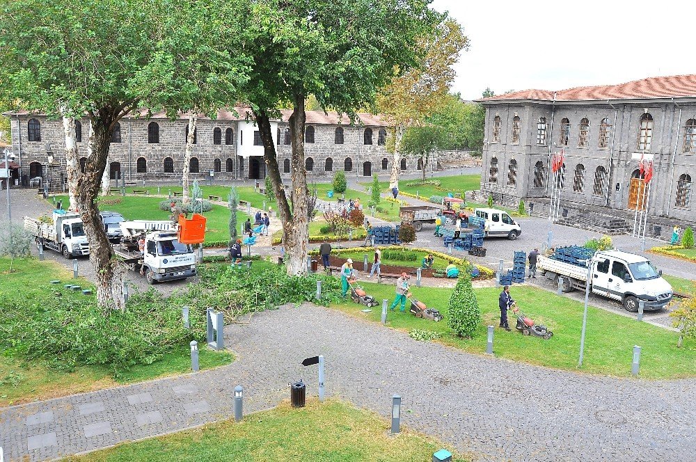 Diyarbakır’da Refüj Ve Kavşaklar Lalelerle Renklenecek