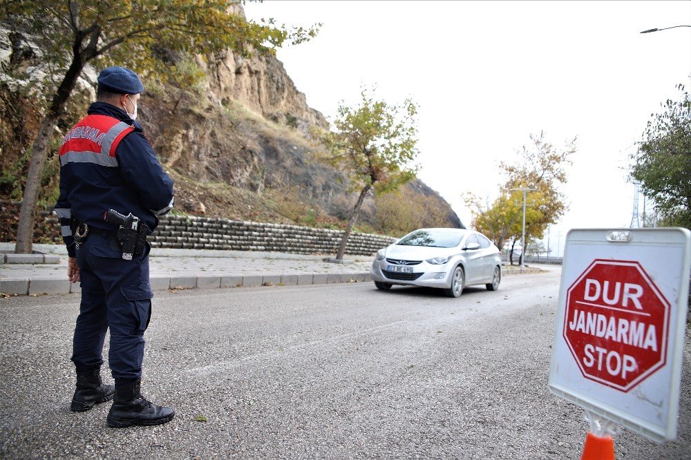 Jandarmadan Harput’ta Drone’lu Denetim