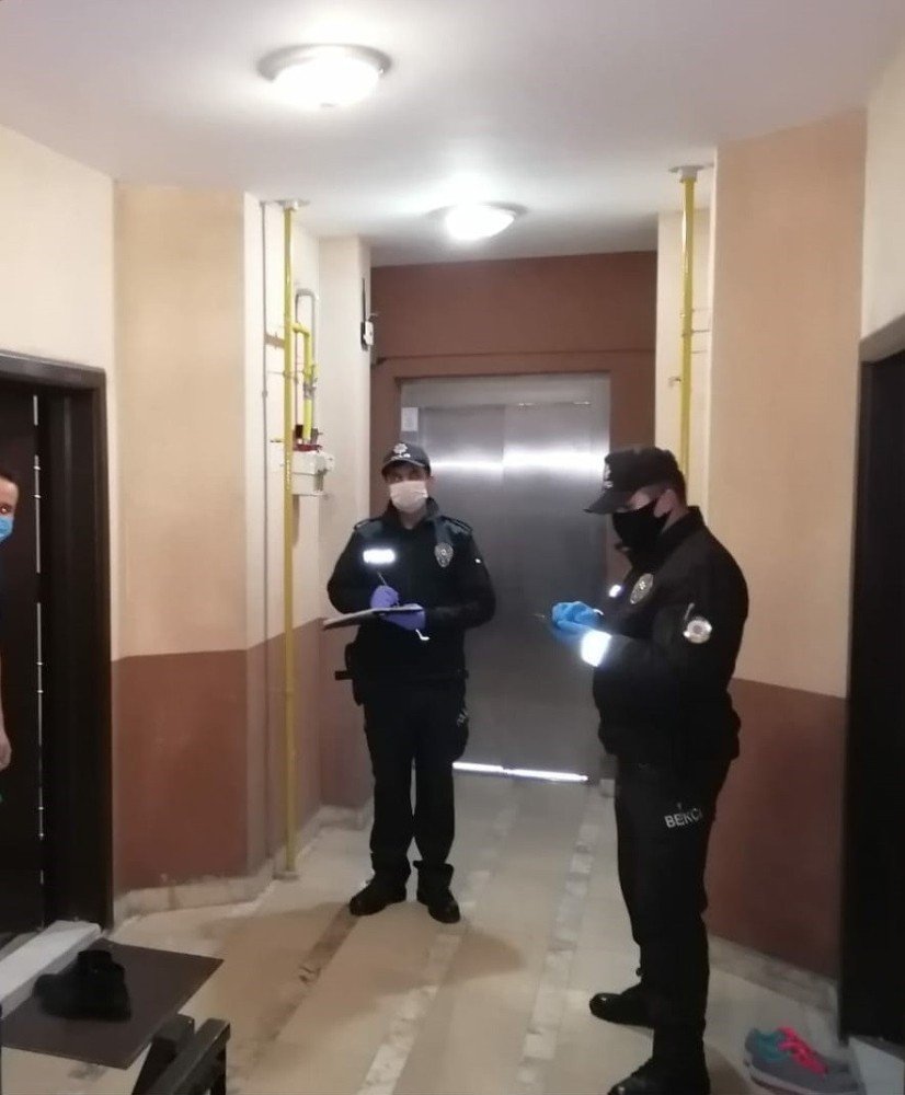 Samsun’da Polis Ve Jandarma 15 Bin 617 Kişiyi Evde Denetledi