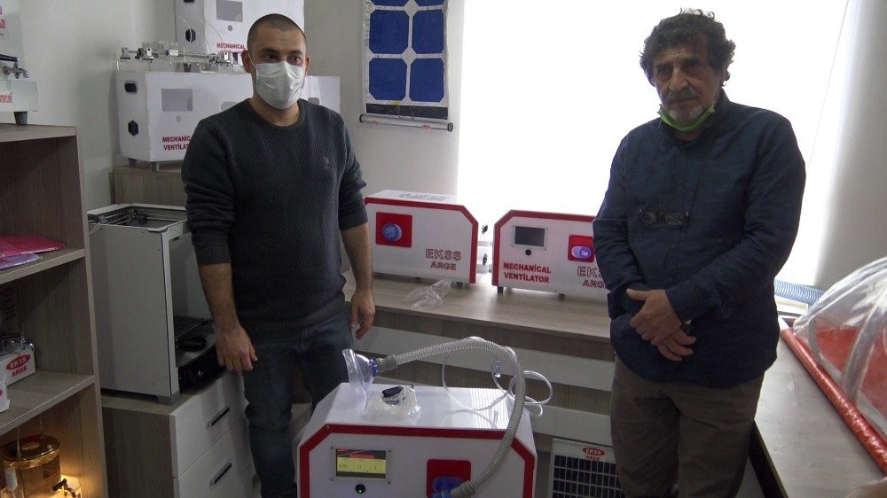 Edirne’de Türk Mühendisler Pandemide Milli Ve Yerli Solunum Cihazı Üretti