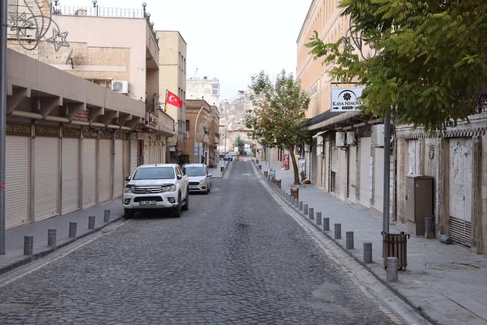 Mardin’de Kısıtlamanın İkinci Gününde De Sessizlik Hakim
