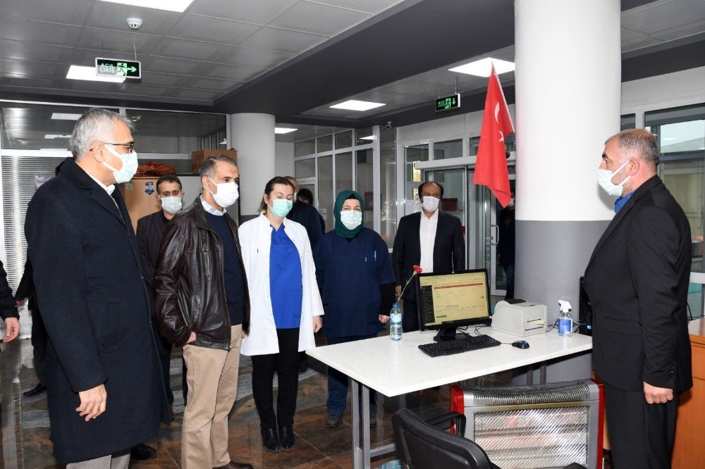 Vali Çuhadar Filyasyon Ekiplerinin Çalışmalarını Yerinde İnceledi