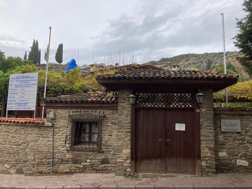 Tarihi Çakırağa Konağı’nda Restorasyon Çalışmaları Sürüyor