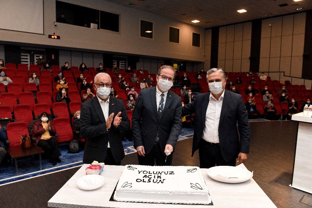 Muratpaşa, Emin Sözen’i İzmir’e Uğurladı