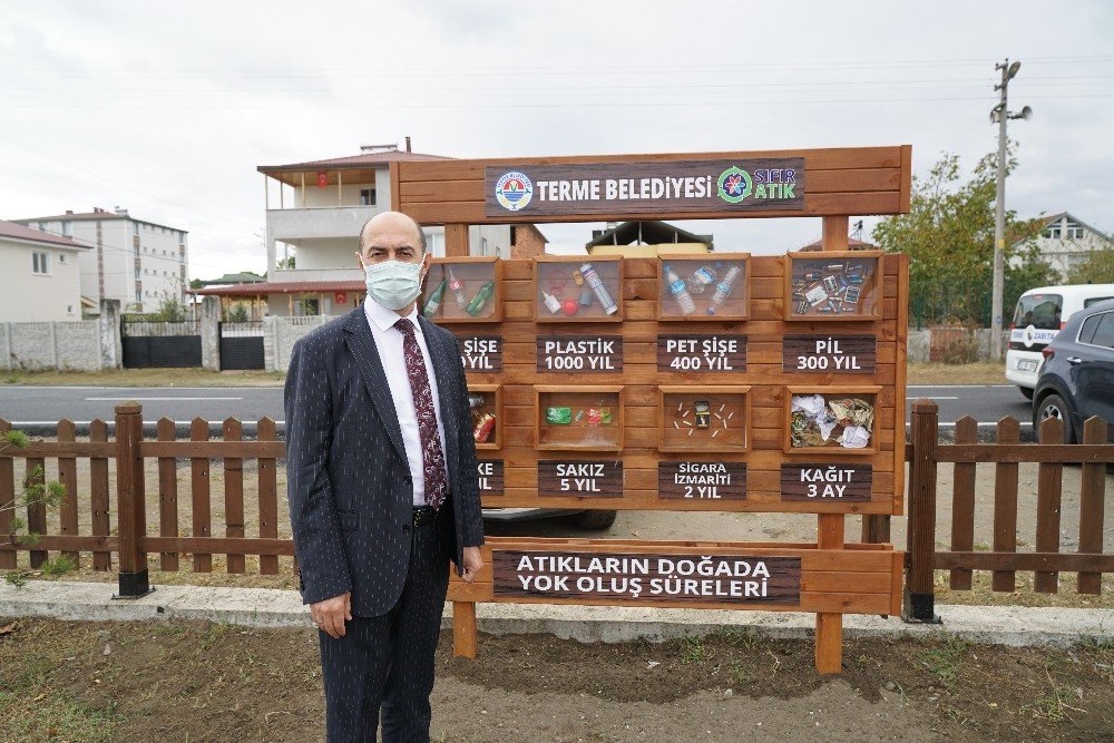 Terme Sıfır Atık Projesi’nde Öncü Oluyor