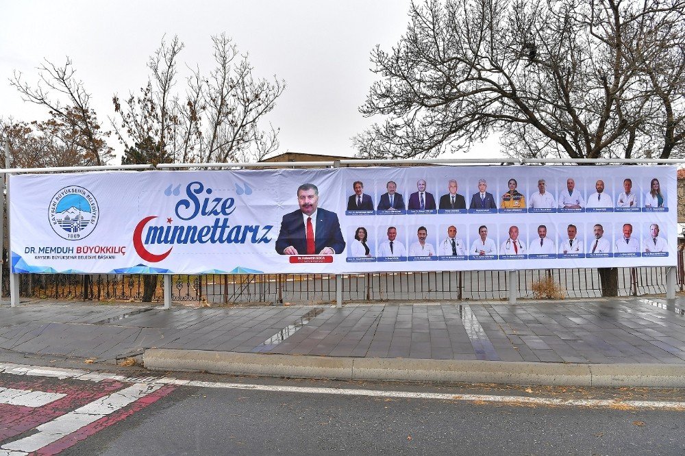 Başkan Büyükkılıç’tan Bakan Koca Ve Sağlık Çalışanlarına: "size Minnettarız"