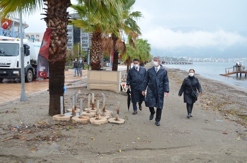 Marmaris’te Sağanak Yağışlar Sorunsuz Atlatıldı