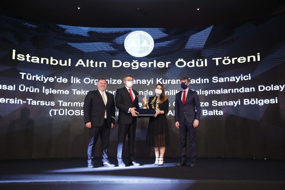 Akyürek Balta’ya ‘yılın Sanayici İş Kadını" Ödülü