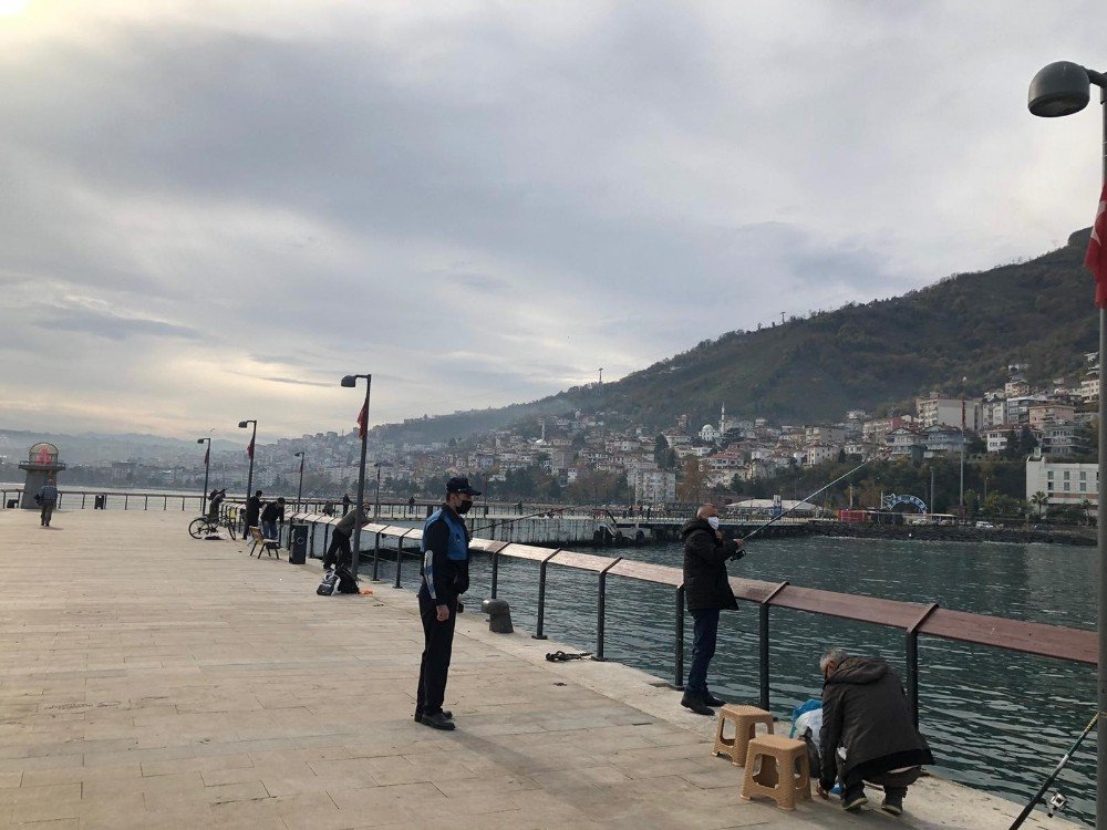 Zabıtadan Balıkçılara 3 Metre Denetimi