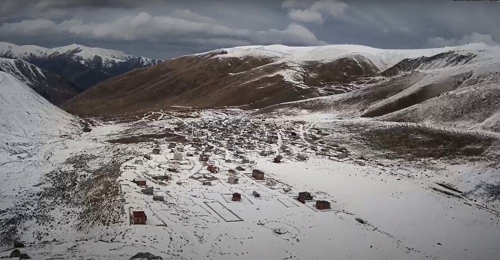 Yangının Ardından Bugün Kar Yağdı