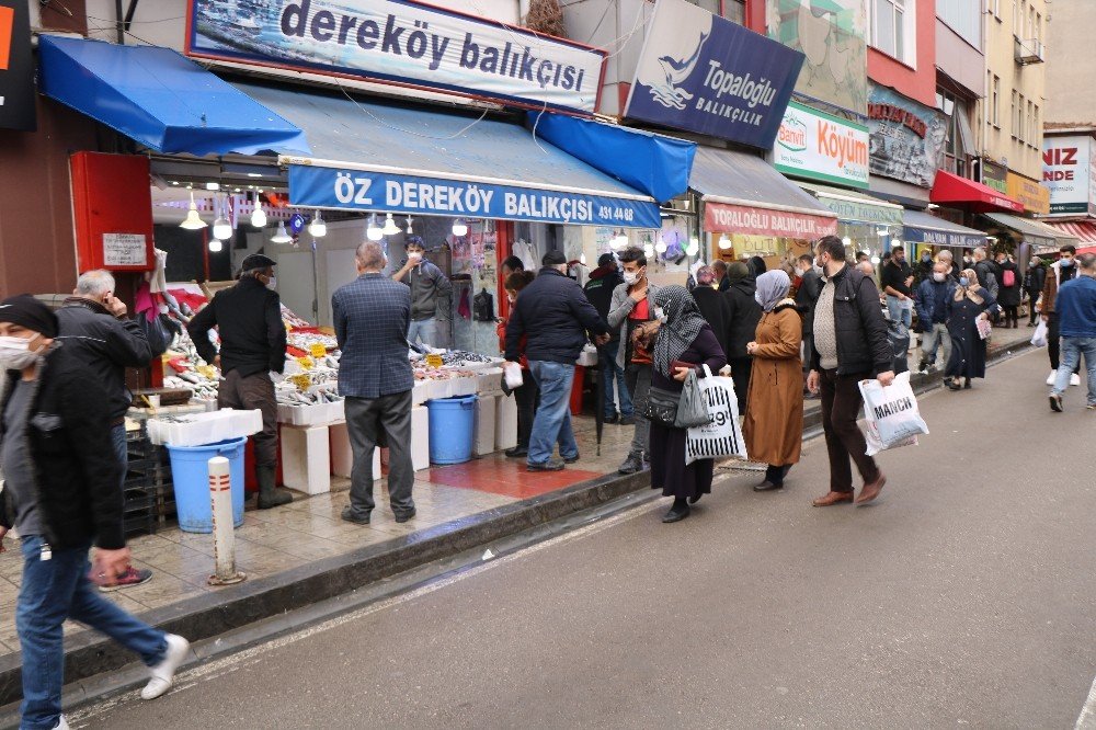 Samsun’da Balığa Yoğun Rağbet