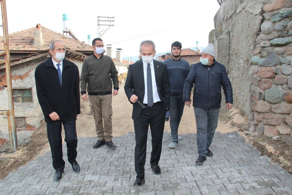 Tosya Kaymakamı Köydes Çalışmalarını İnceledi