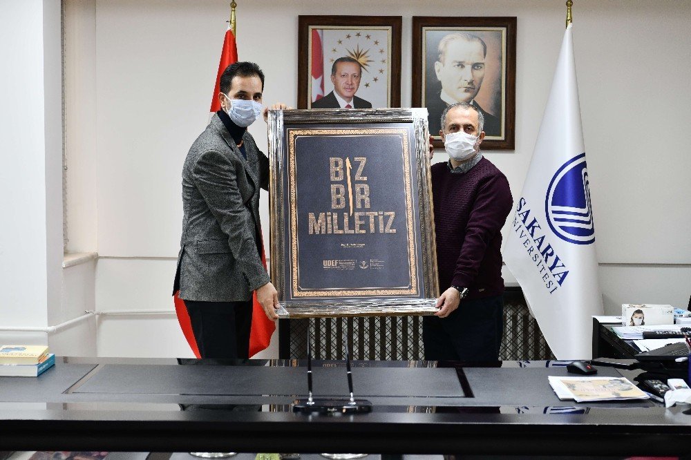 Udef’ten Saü Rektörü Savaşan’a Ziyaret