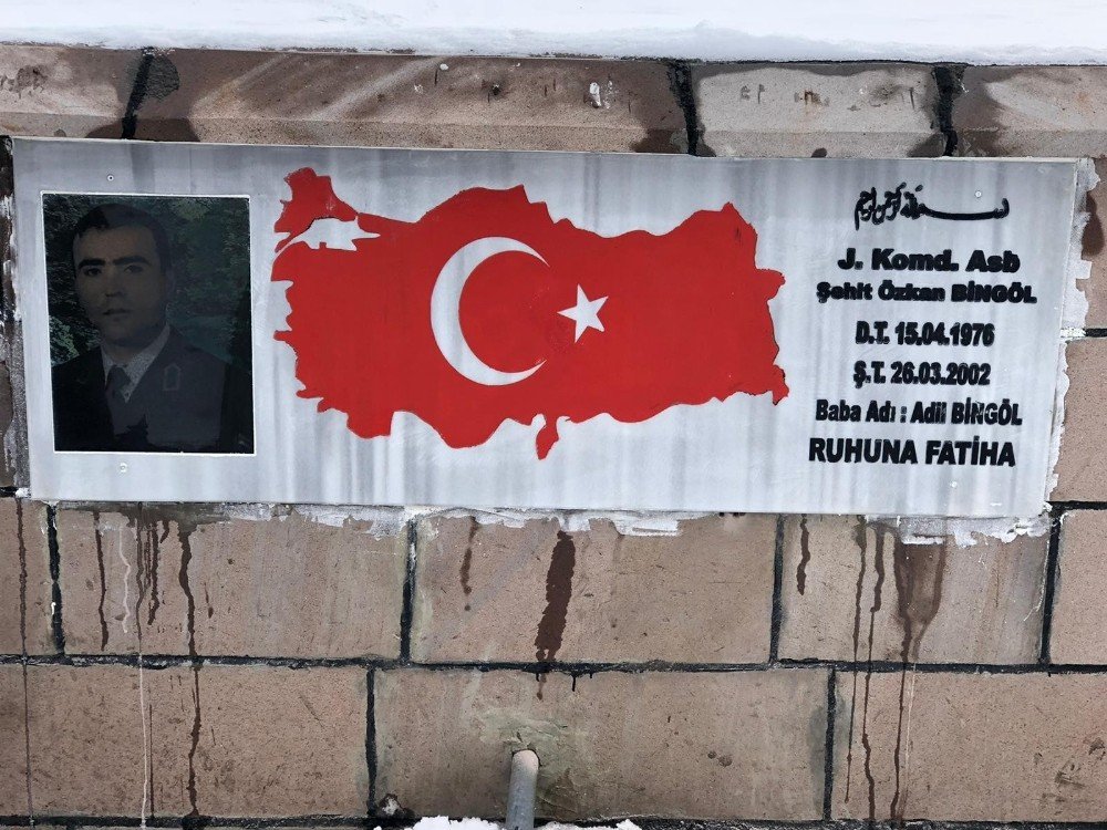 Şehit Jandarma Astsubay Özkan Bingöl Çeşmesi Onarıldı