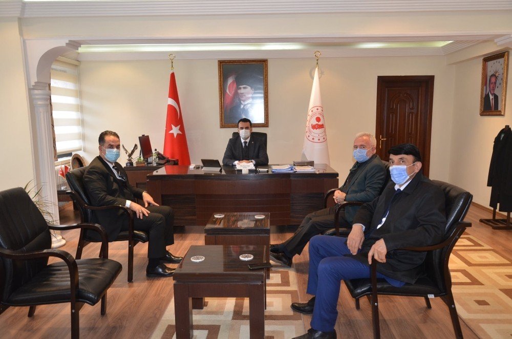 Ak Parti İl Başkanlığından Kaymakam Çelik’e Ziyaret