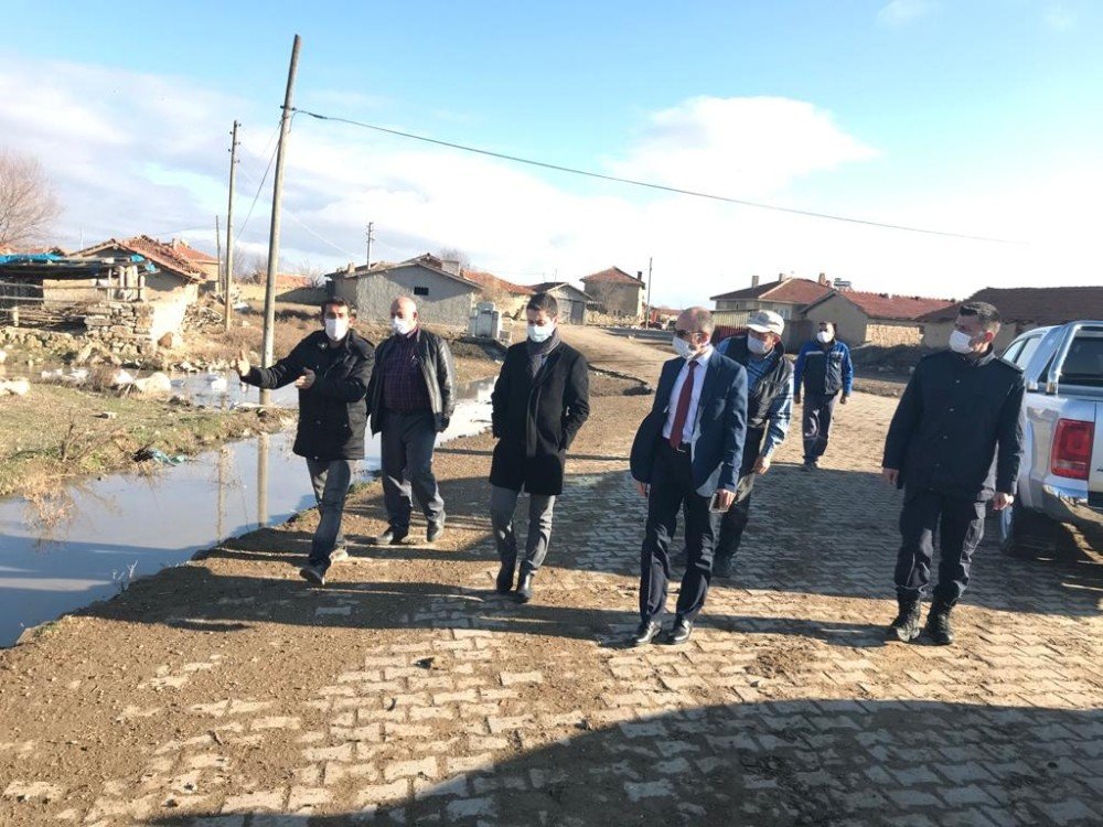 Altıntaş Köylerinde Yatırımlar Devam Ediyor