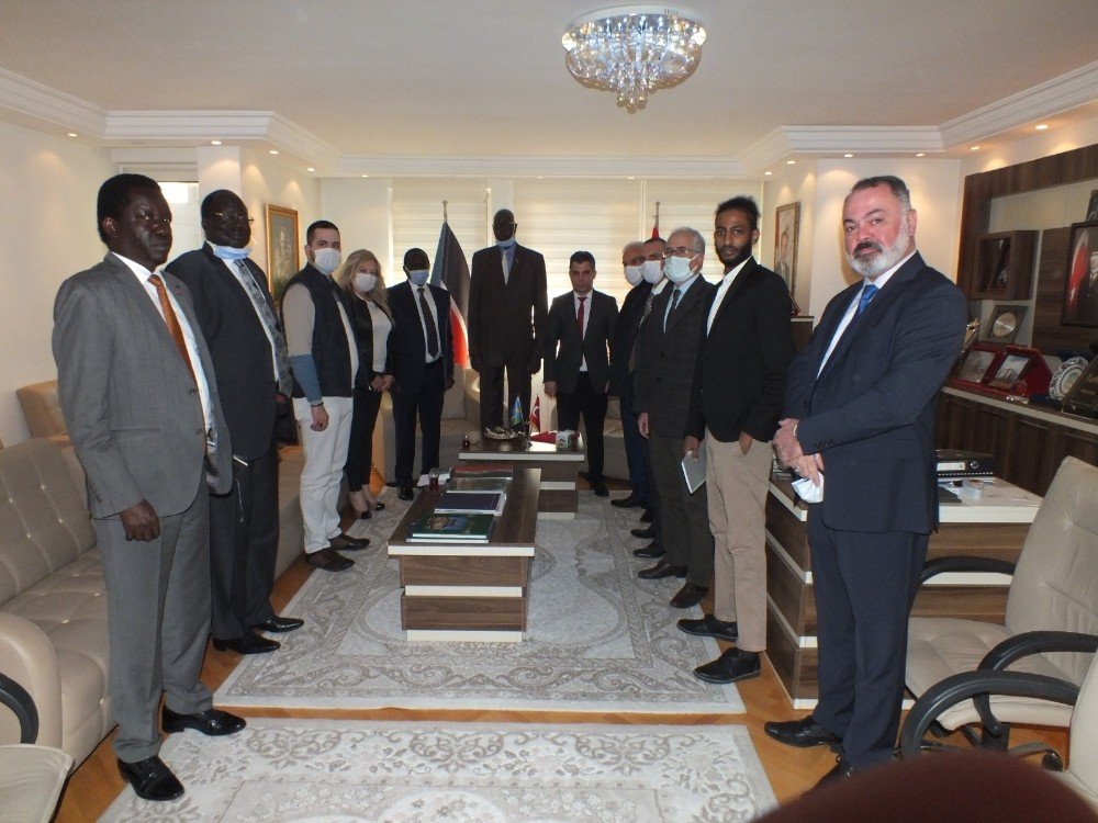 Güney Sudan Büyükelçiliğinden Sankon’a Ziyaret