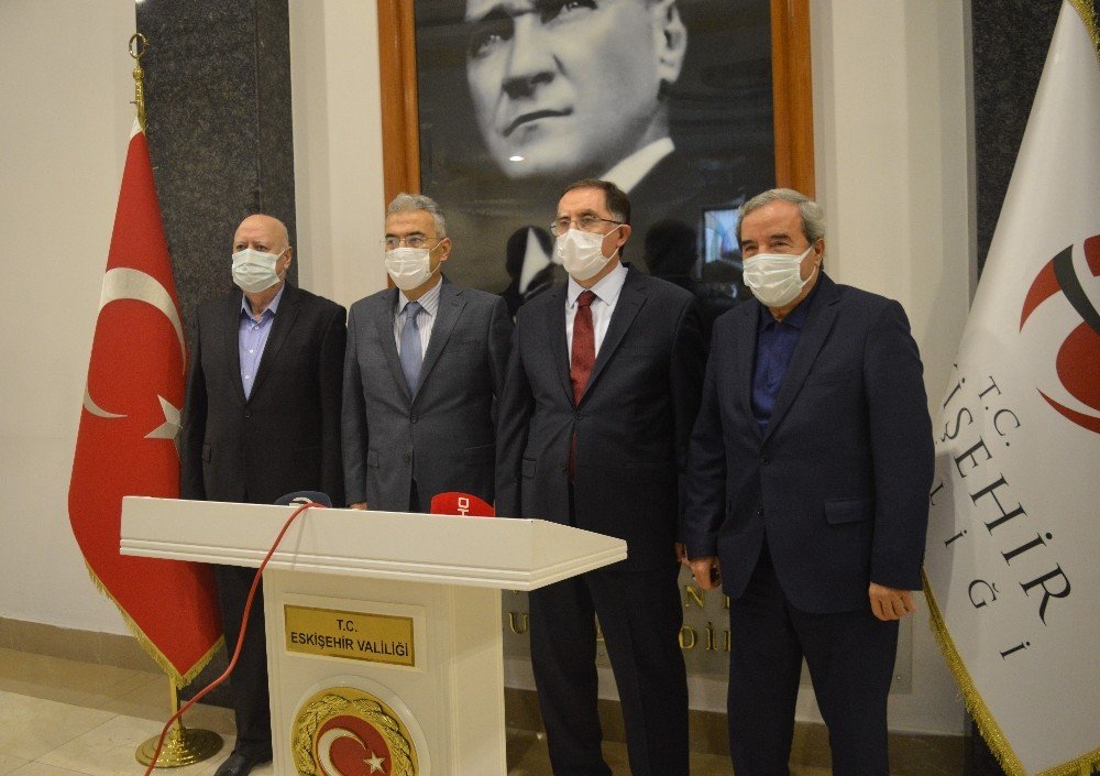 Kamu Başdenetçisi Şeref Malkoç’un Eskişehir Valiliği Ziyareti