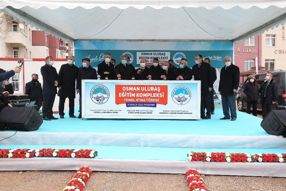 Osman Ulubaş Eğitim Kompleksi Temeli Atıldı