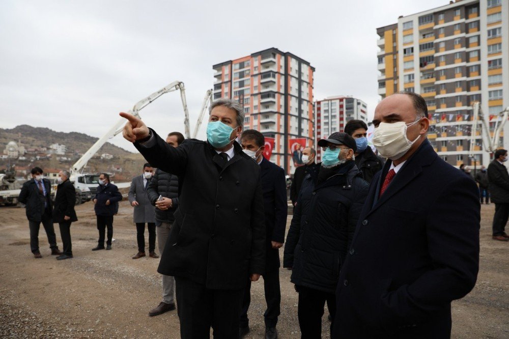 Melikgazi’de Dev Eğitim Kompleksinin Temeli Atıldı