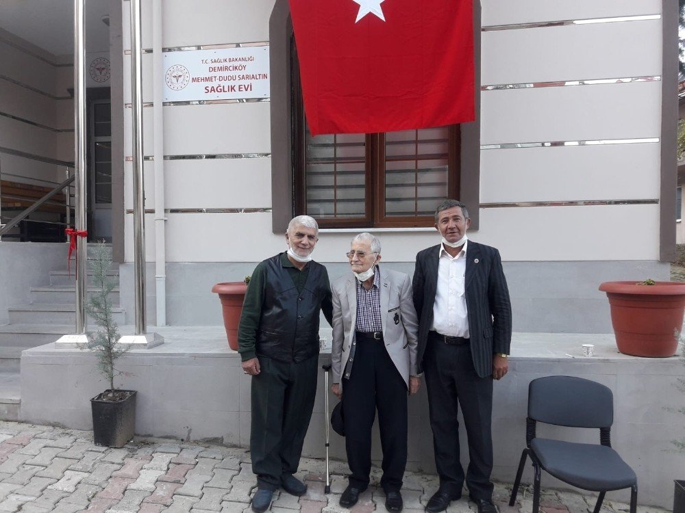 Sağlık Evi Yaptıran Hayırsever 1 Ay Sonra Vefat Etti