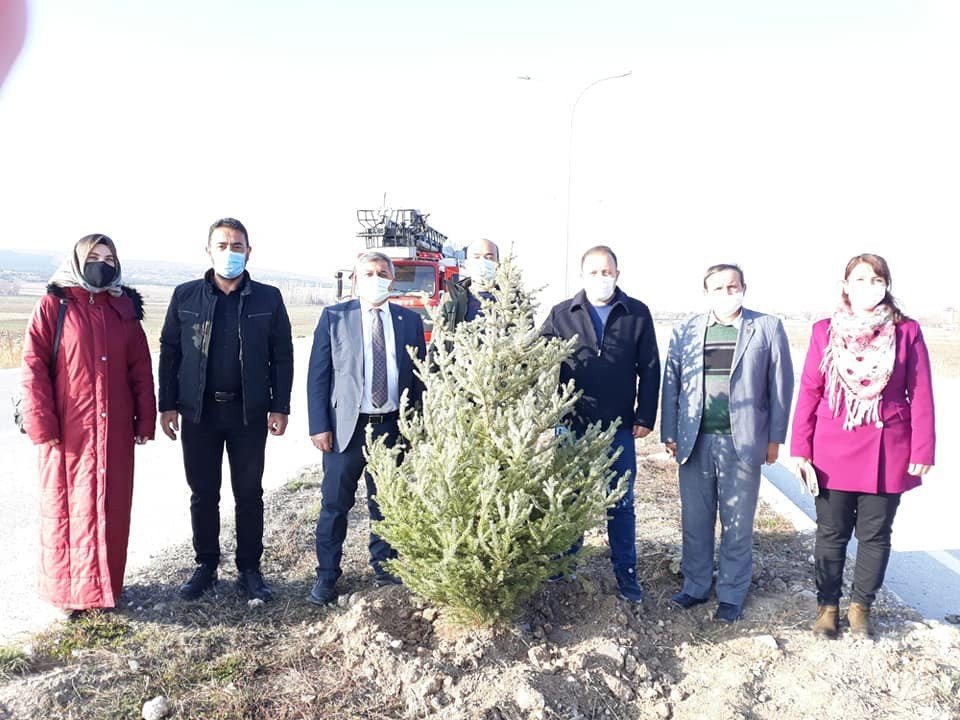 Alltıntaş’ta Yatırımlar İncelendi, Fidan Dikimi Yapıldı