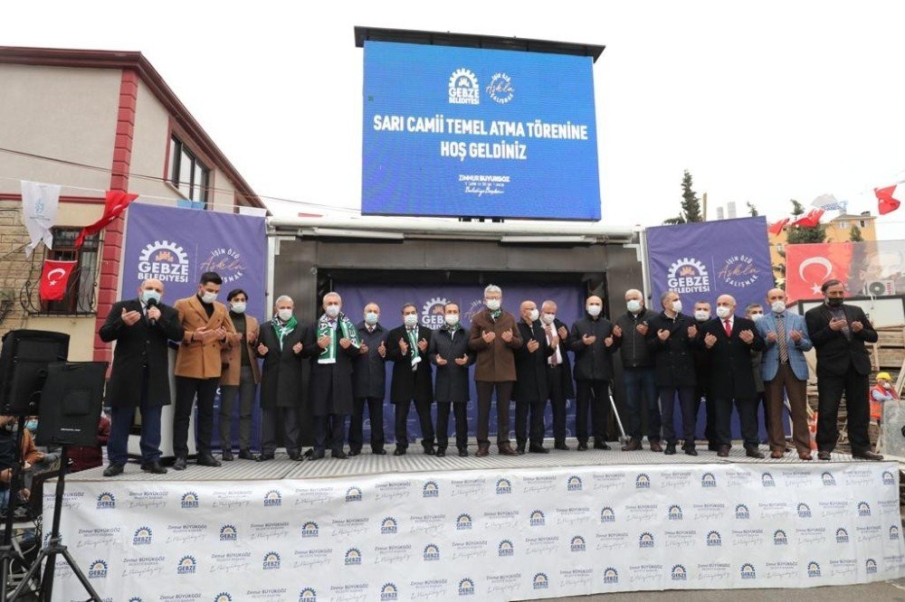 Sarı Cami Projesi’nin Temeli Dualarla Atıldı