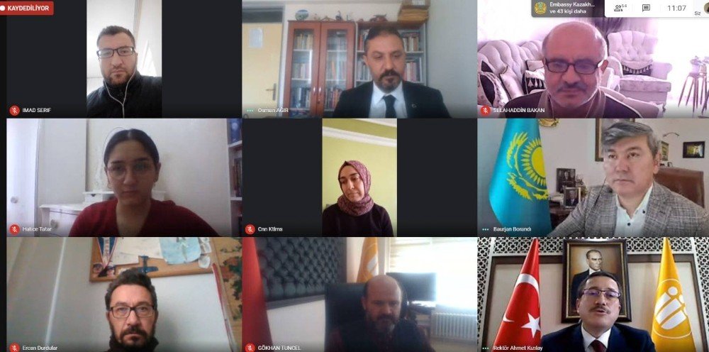 Rektör Kızılay’dan Kazakistan’a İş Birliği Çağrısı