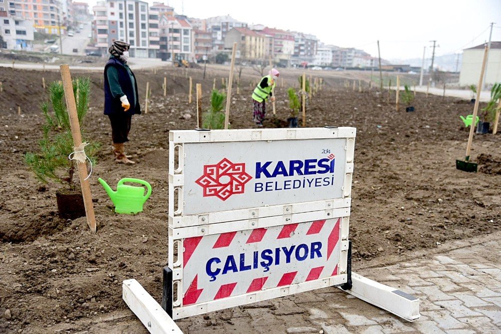 Karesi’de Fidanlar Toprakla Buluşuyor