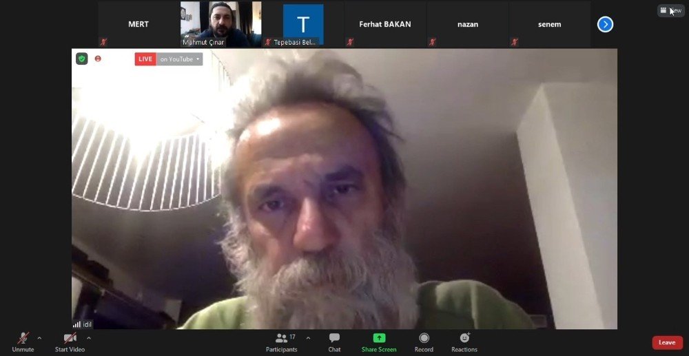 Mahmut Çınar, Kent Kültür Söyleşilerinin Konuğu Oldu
