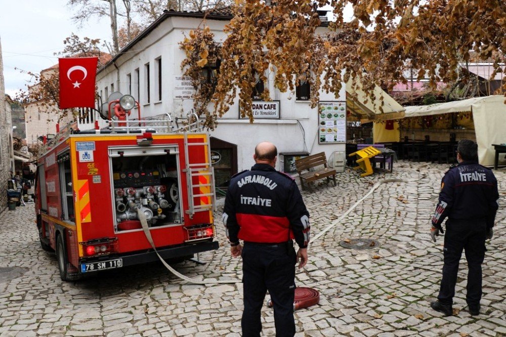 Unesco Miras Listesi’nde Yer Alan Safranbolu’da Yangın Tatbikatı