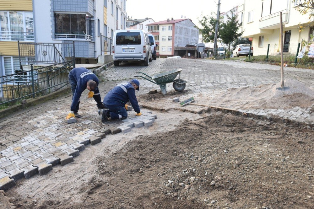 Altınordu’da Alt Ve Üstyapı Çalışmaları Sürüyor