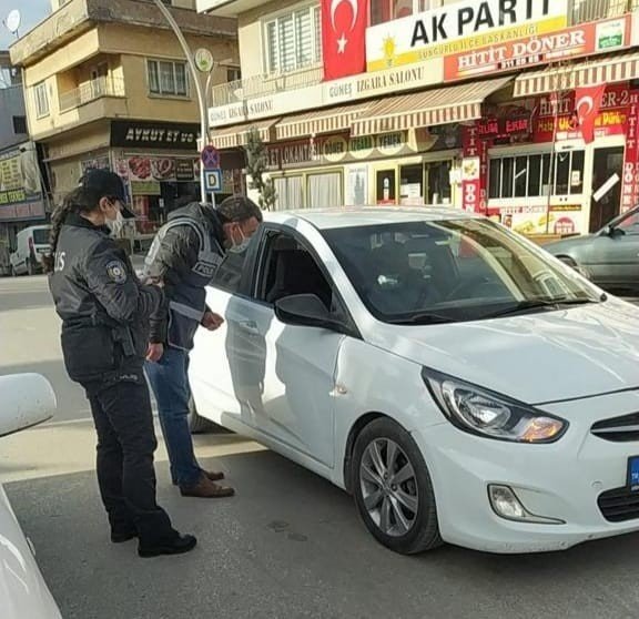 Sokağa Çıkma Kısıtlamasında Polis Denetimi