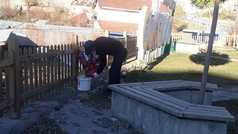 Çukurca Belediyesinden Sokak Hayvanlarına Mama Desteği