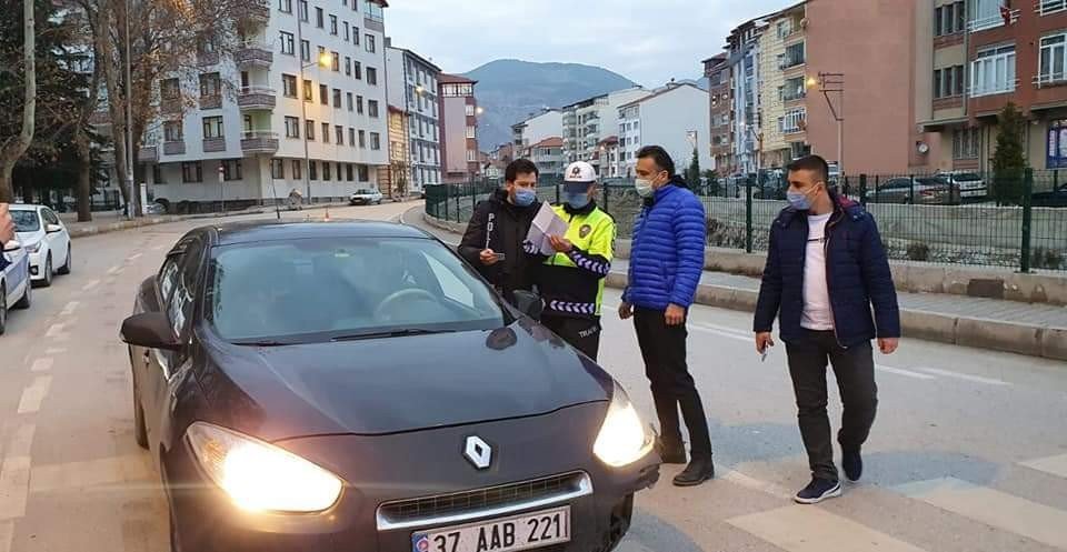 Kaymakam Eligül Korona Denetimine Çıktı
