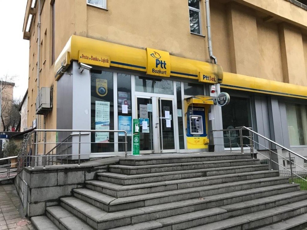 Bozkurt Ptt Şubesi, Korona Virüs Nedeniyle 10 Gün Kapatıldı