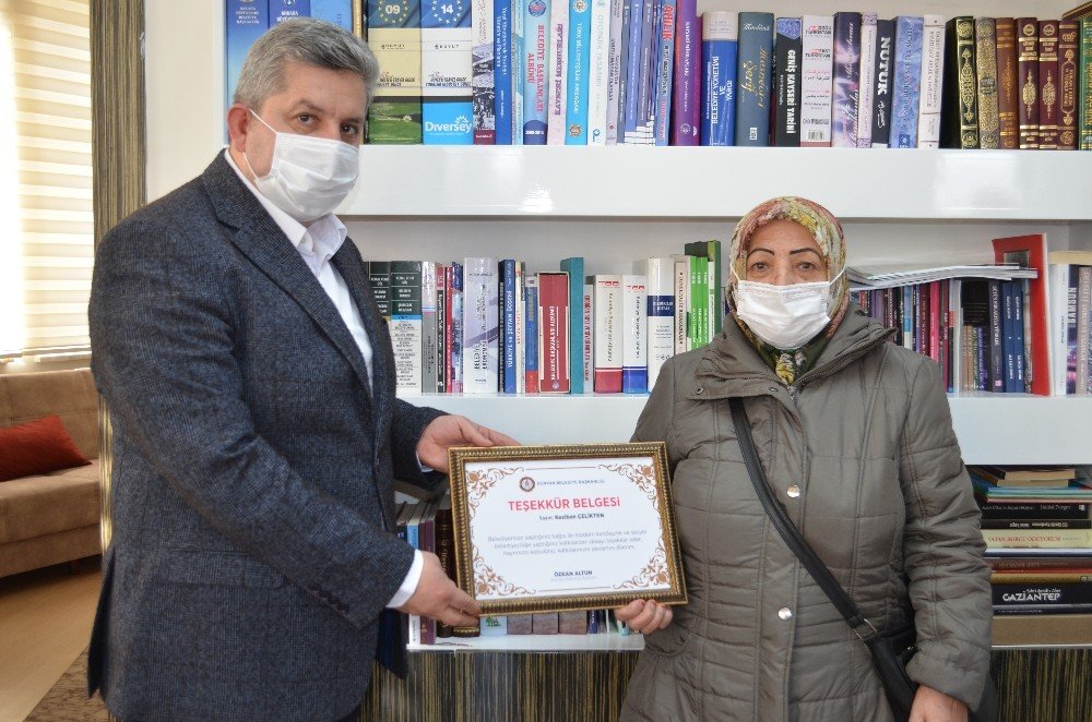 Başkan Altun, Hayırsever Çelikten’i Misafir Etti