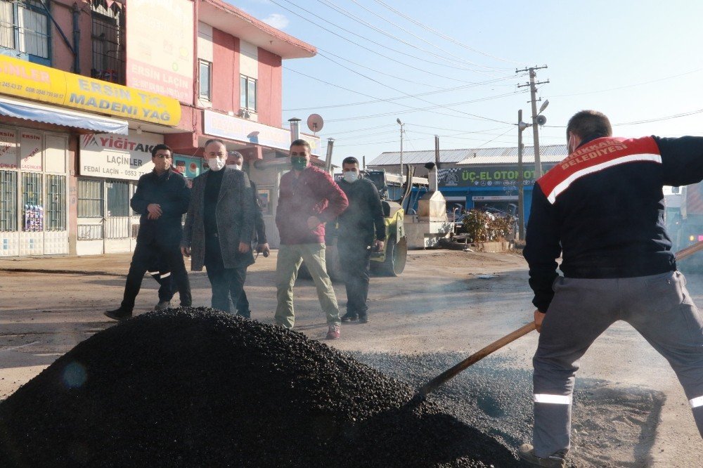Kırıkkale Belediyesi Kısıtlamada Da Çalışmalarını Sürdürdü