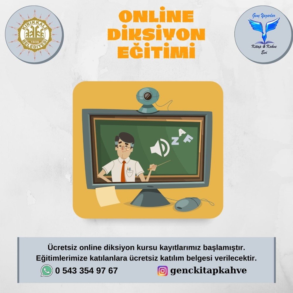 Kırıkkale’de Çevrimiçi İlk Yardım Ve Diksiyon Kursları