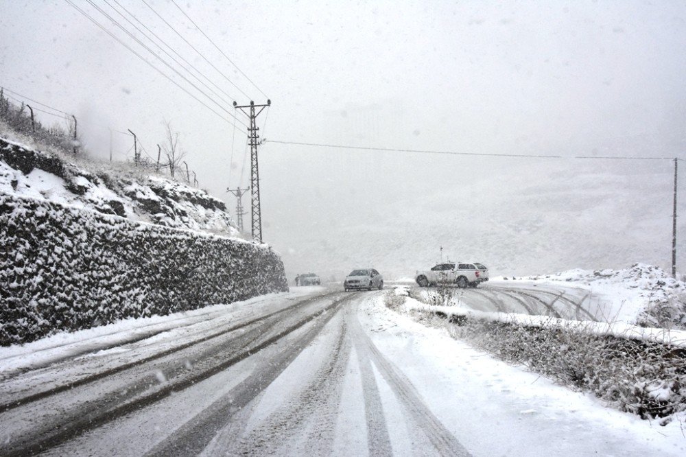 Bitlis’te Kar Yağışı