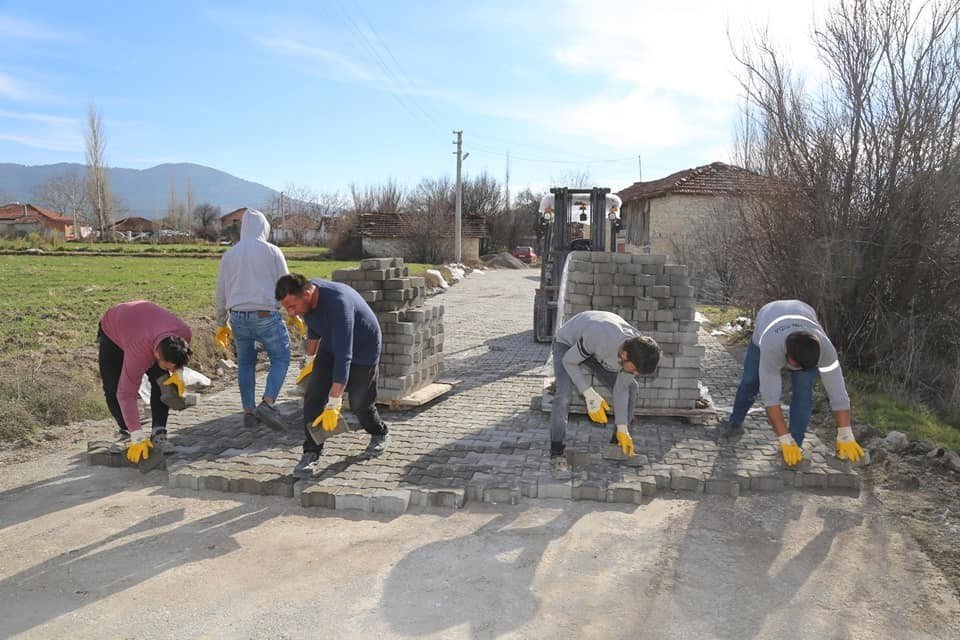 Çameli’de Üst Yapı Çalışmaları Devam Ediyor