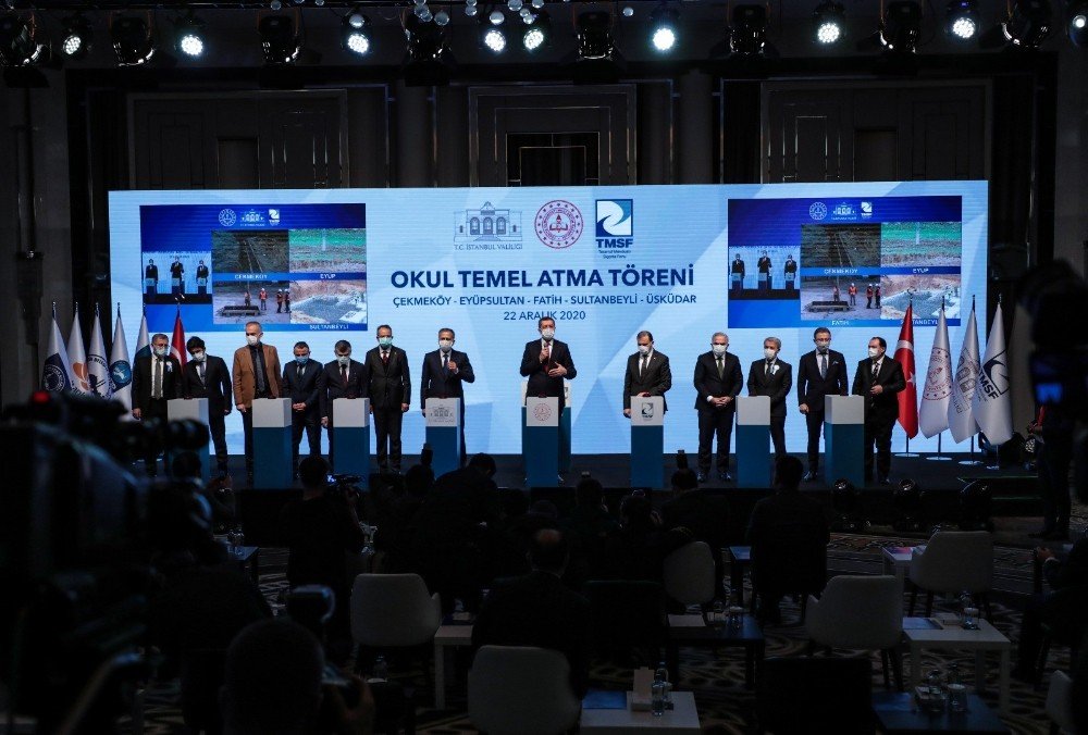 Göktürk’te Yeni Okulun Temelleri Atıldı