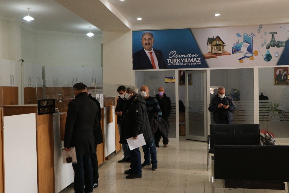 Yahşihan’da 412 Kişi Borcunu Yapılandırdı