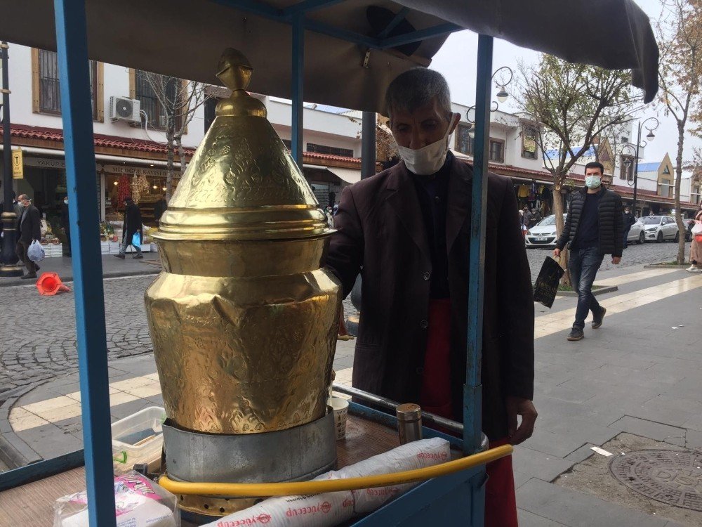 Kış Aylarının Vazgeçilmez İçeceği Salep Tezgahlardaki Yerini Aldı