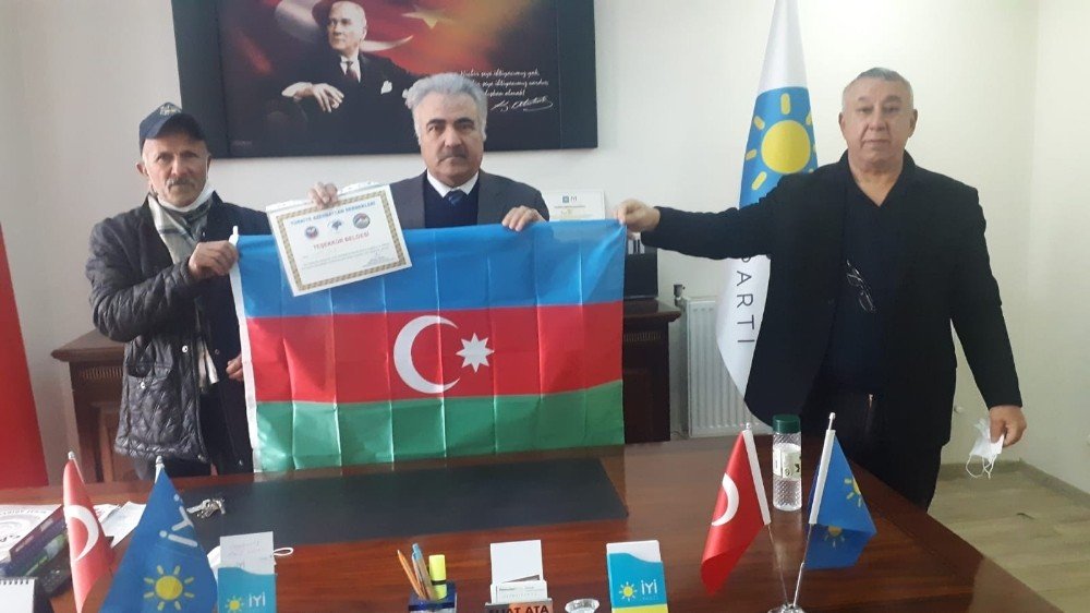 Taddef’ten Başkan Ata"ya Teşekkür Belgesi