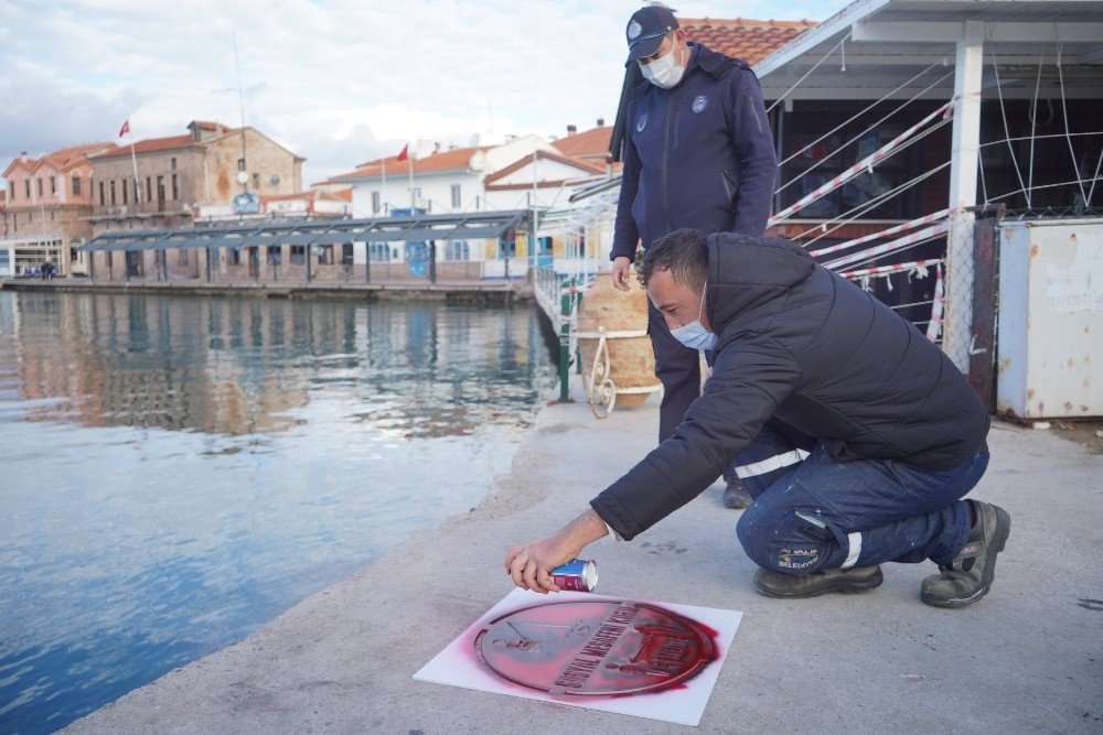 Ayvalık’ta Mesafeli Balık Tutulacak