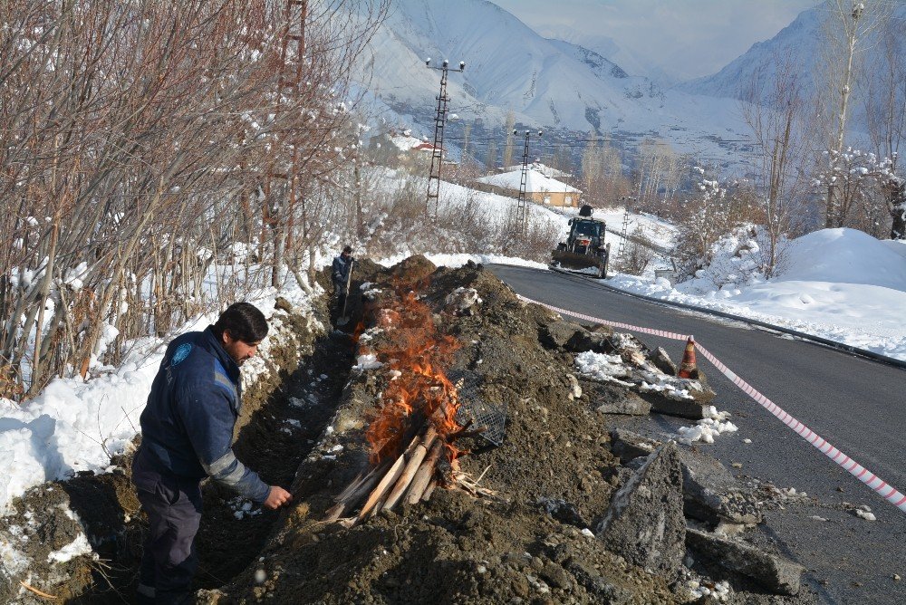 Hakkari Okular Bölgesi Suya Kavuşuyor