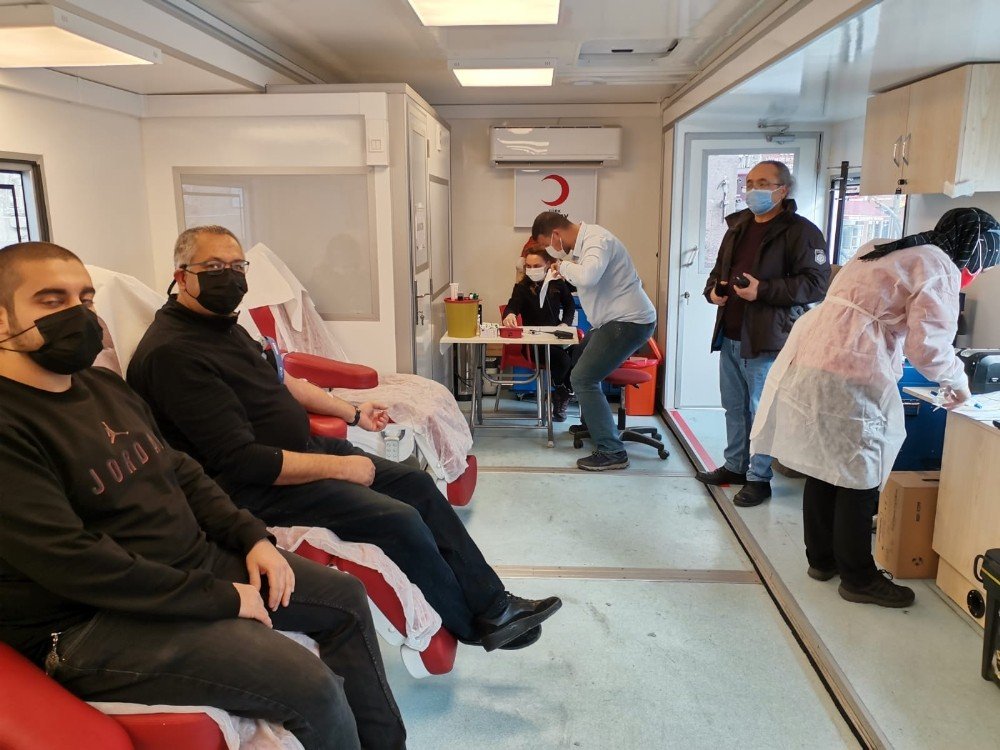 Kayseri Afad Gönüllülerinden Kan Bağışı Kampanyası